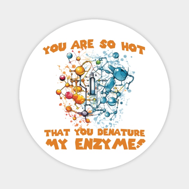 Funny Biochemist Gifts Biochemistry Humor Quotes Sayings Magnet by Pro Design 501